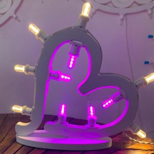 Cuore con vari punti luce