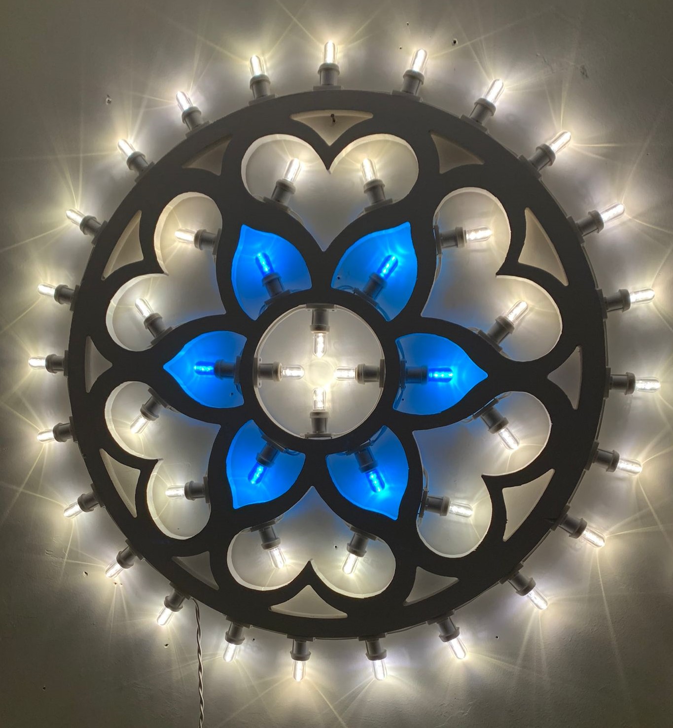 Luminaria Rosone Cuori