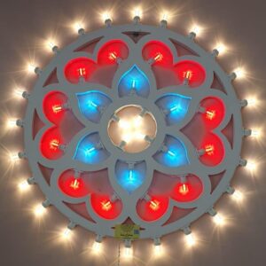 Luminaria Rosone Cuori